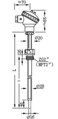 煙道、風(fēng)道熱電偶